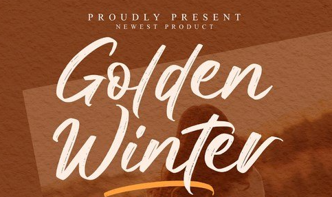Golden Winter Font