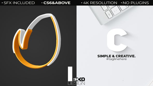 Videohive Clean Corporate Logo 22536505