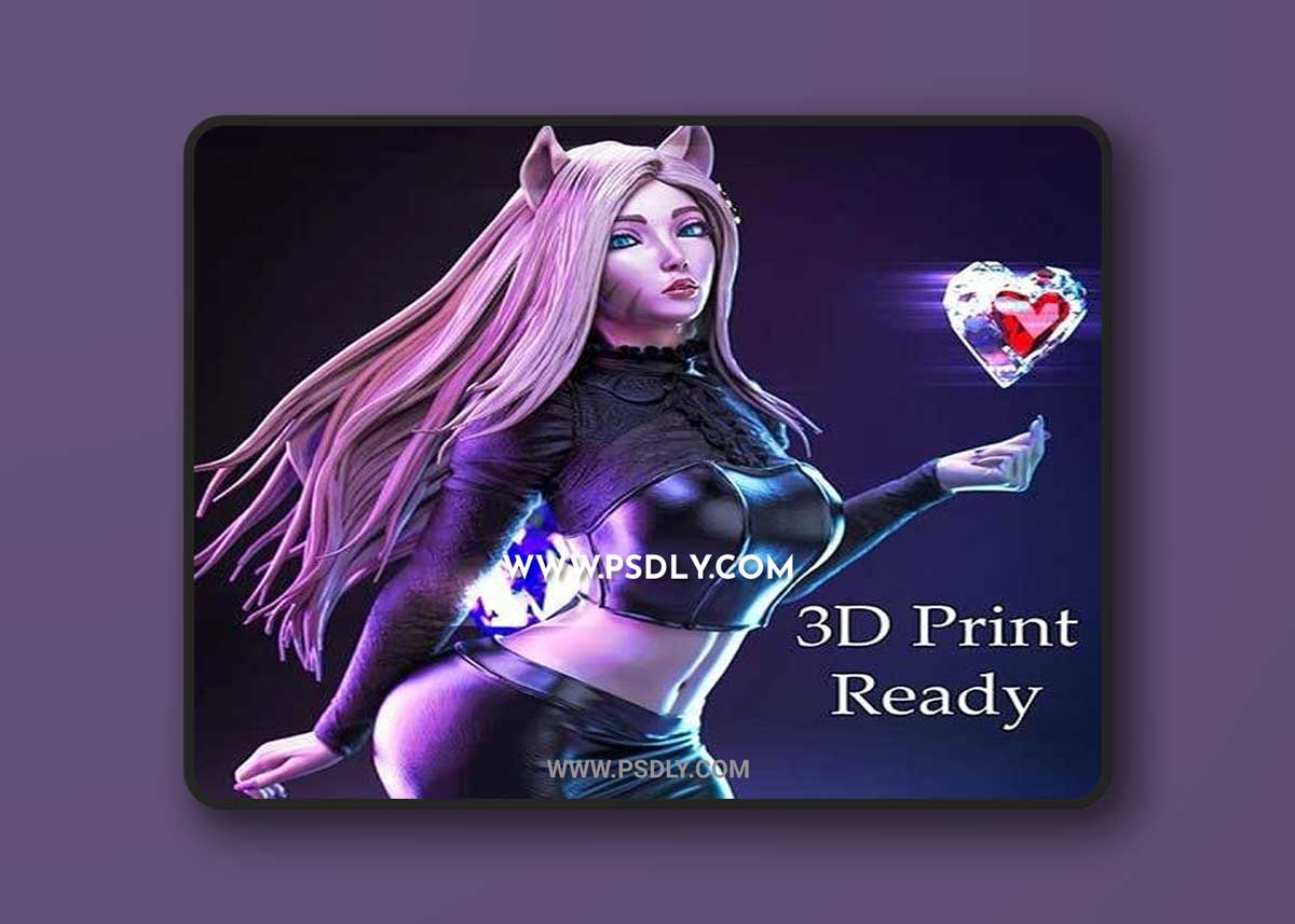 3D Print Models Ahri - The Baddest Fan Art