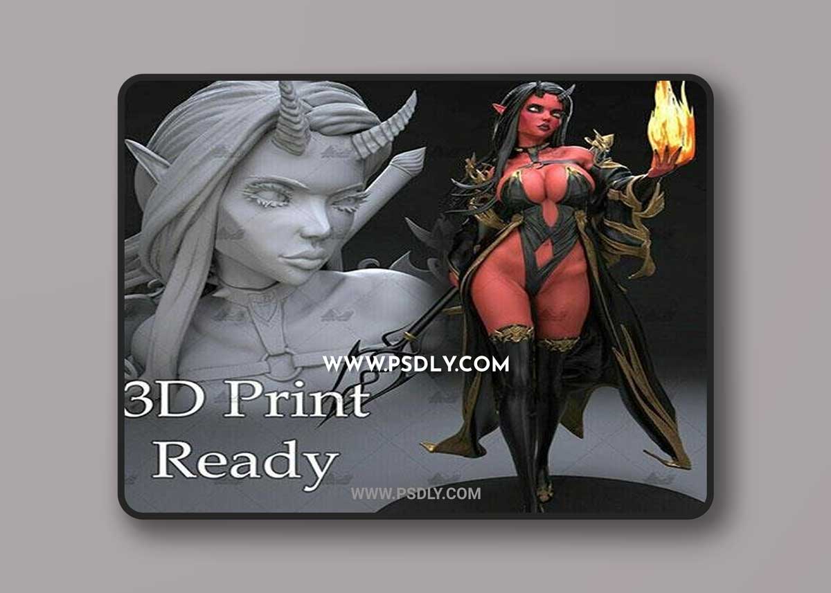 3D Print Models Succubi Hell Devil