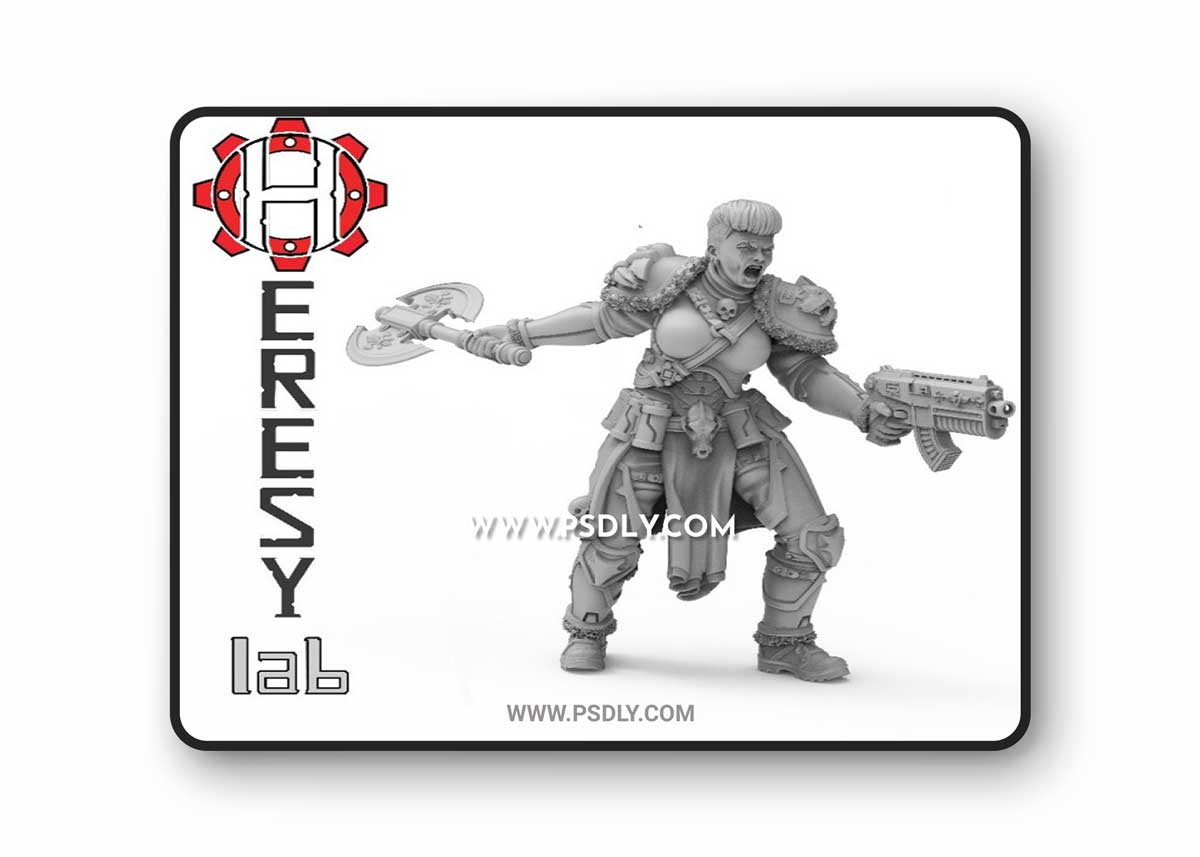 3D Print Models Ursula Wolf Sister Heresylab