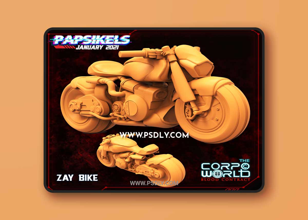 3D Print Models ZAY BIKE 3D Model