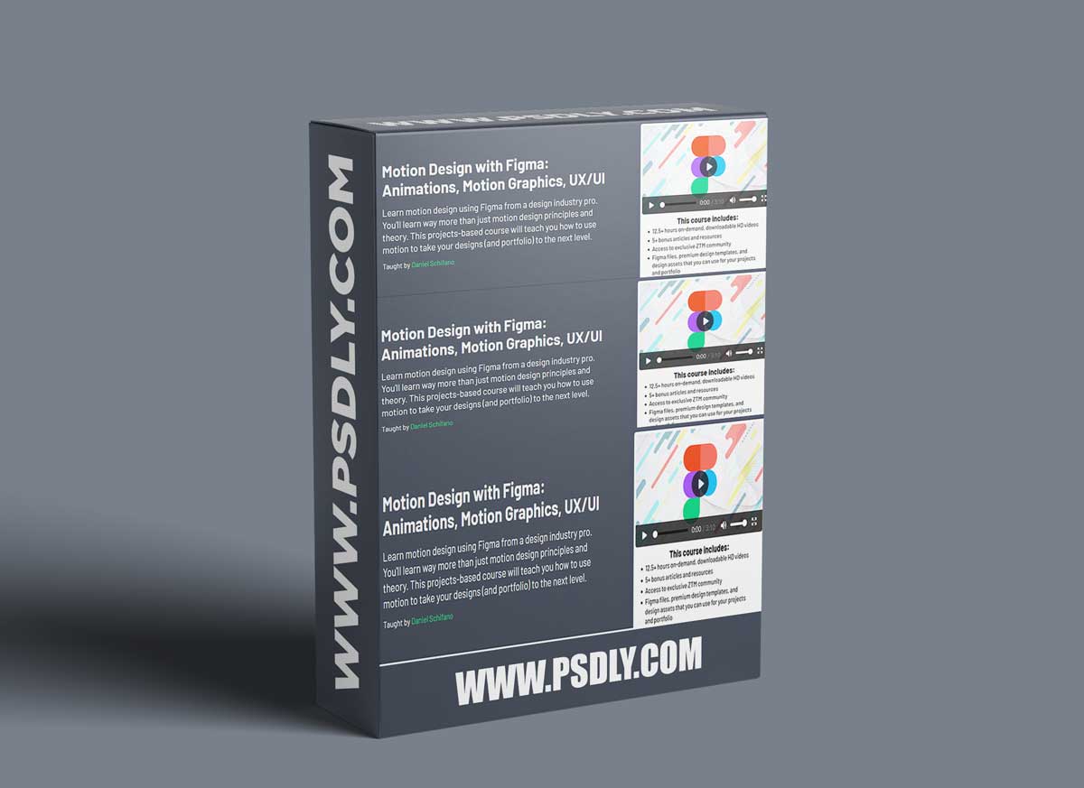 AcademyZeroToMastery - Motion Design With Figma: Animations, Motion Graphics, UX/UI