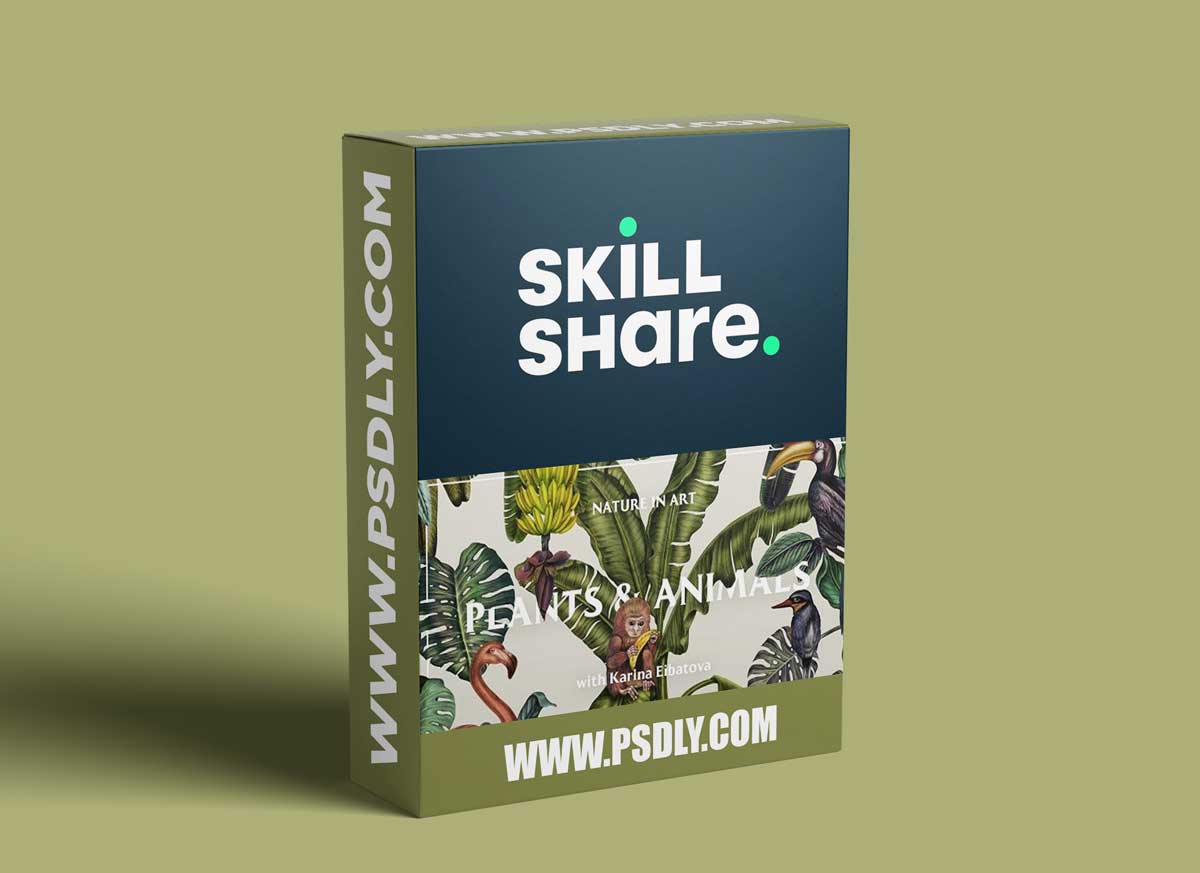 Amazing Jungle World: How to Create Drawing of Plants & Animals with Pencil & Photoshop