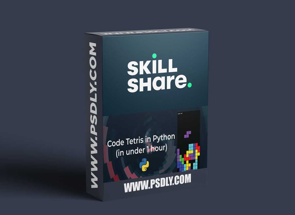 Code the classic game Tetris in Python - Programming for beginners