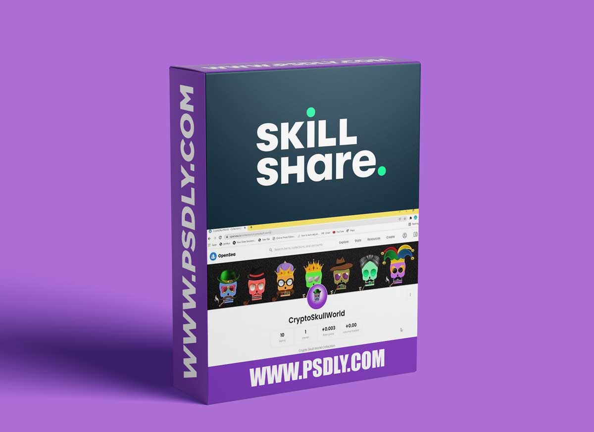 Complete Course To Create 10000+ NFT with Photoshop And Sell On Opensea Free Gas Fees