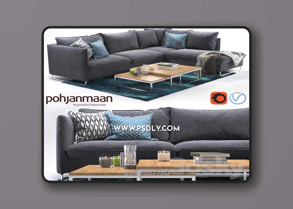 Corner-sofa-Flipper-3D-Model