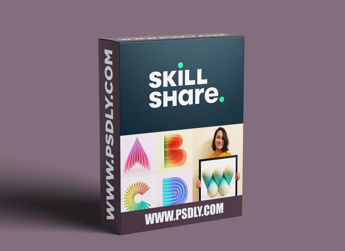 Create Bold 3D Letterforms with Adobe Dimension