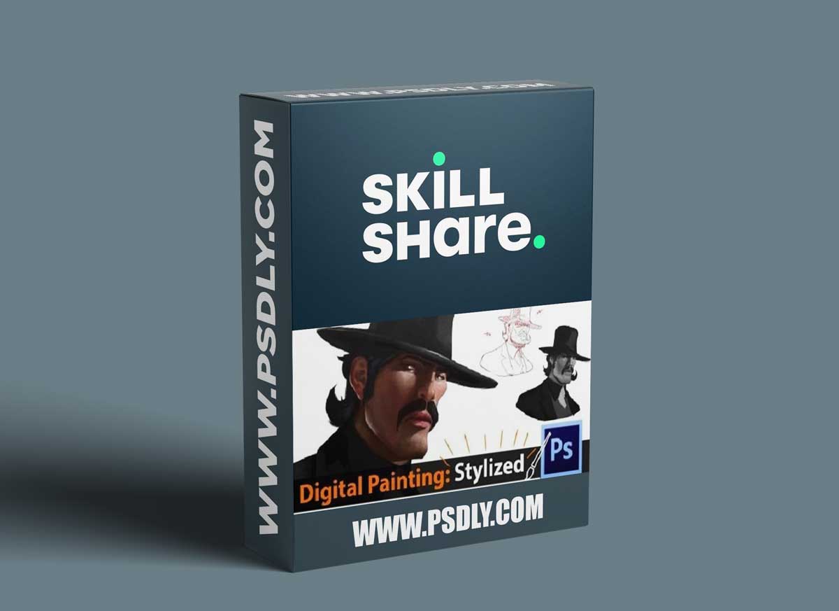 Digital Painting: Stylized Character Portrait Painting