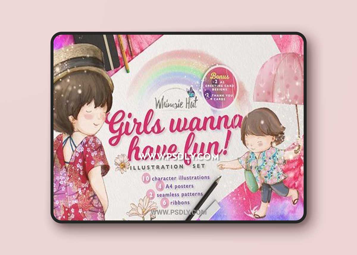 Girls wanna have fun set