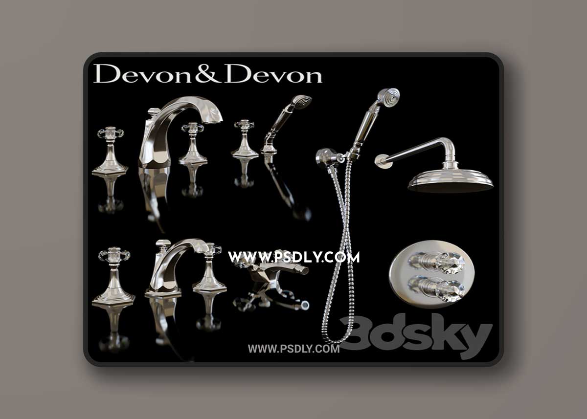 Mixers Devon & Devon EXCELSIOR Gemstone 3D Model