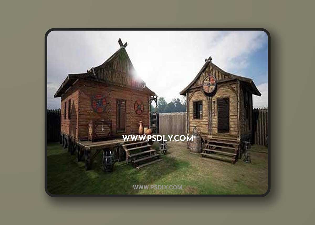 Modular Medieval Wooden Structures