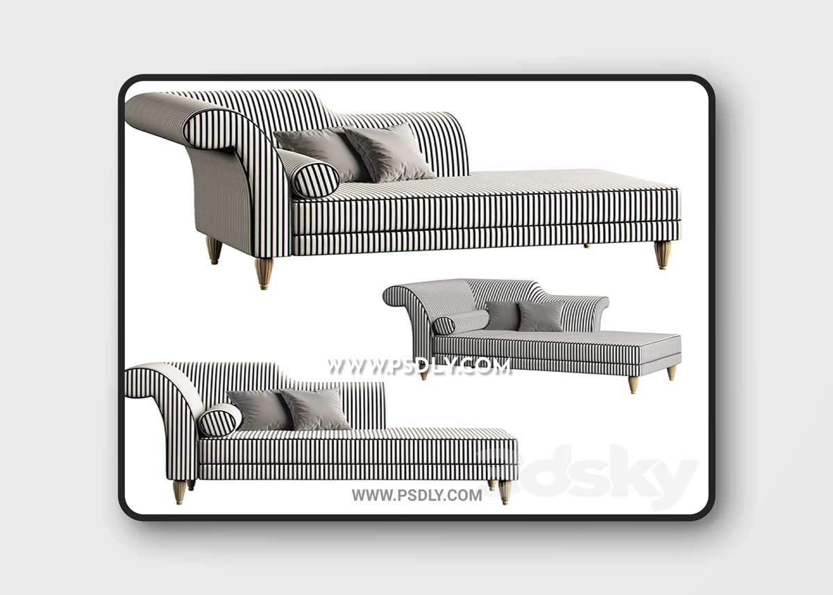 Ottoman Corsica by Dream Manufacture 3D Model