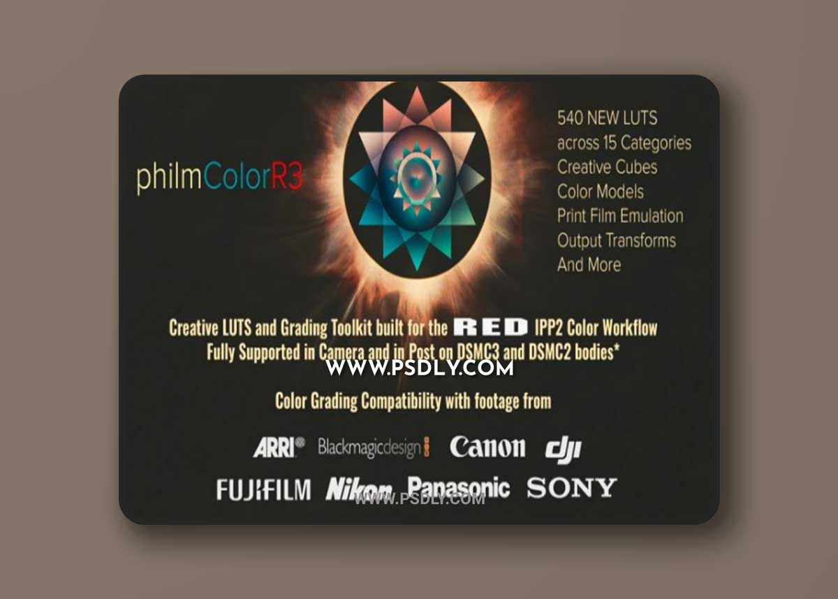 PhilmColor R2 + R3 LUTS