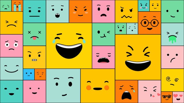 Videohive Funny Emoji for After Effects 36066669