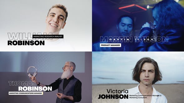 Videohive Lower Thirds | for After Effects 35955081