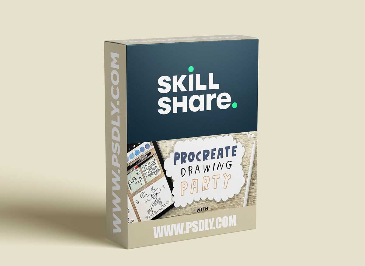 Procreate Drawing Party! Digital Illustration on an iPad