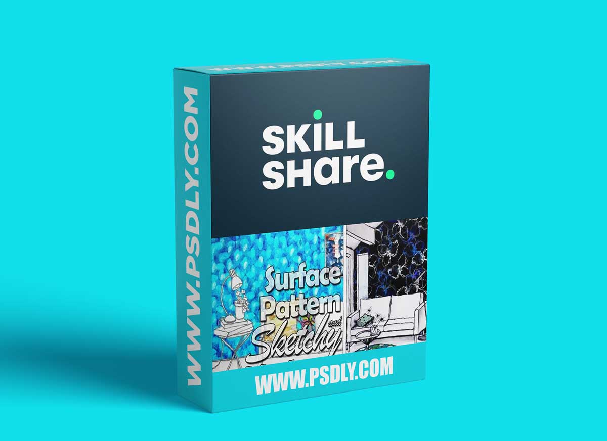 Surface Pattern - Sketchy Mock-up Design