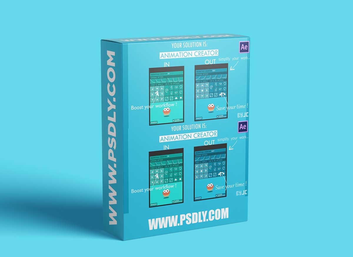 Videohive Animation Creator – Create 3D & 2D animations in one click