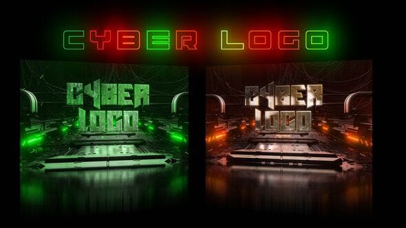 Videohive Cyber Logo 36193538