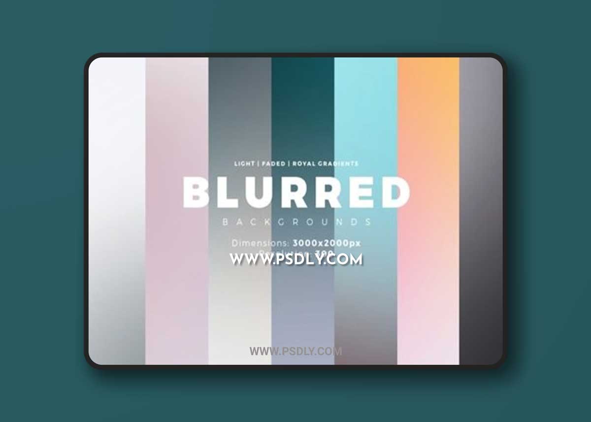 30 Blurred Backgrounds + Gradients 4716806