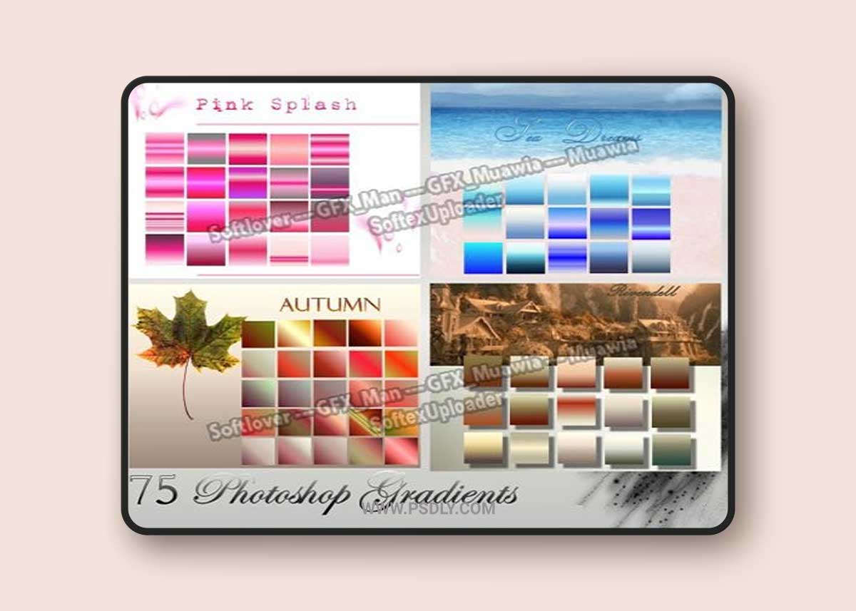 Amazing Collection of Gradients for Photoshop