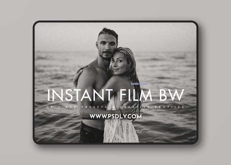 Archipelago QUEST 14 Instant Film BW LR ACR Presets Profiles
