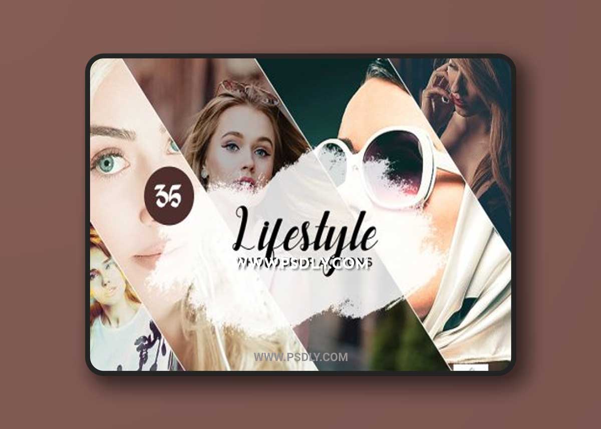 CreativeMarket - 35 Lifestyle Photoshop Actions 3934731