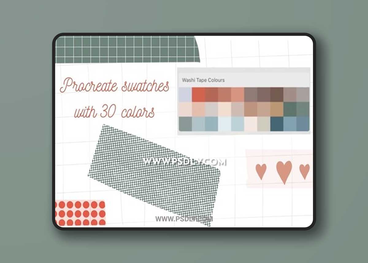 Washi tape creator for Procreate