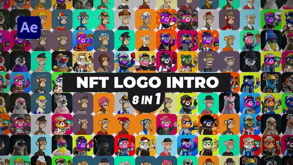 Videohive NFT Logo Intro | 8 in 1 36624576