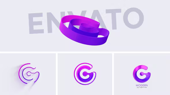 Videohive 3D Modern & Minimal Logo 36677579