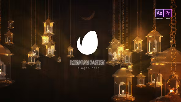 Videohive Ramadan Logo Reveal 36785819