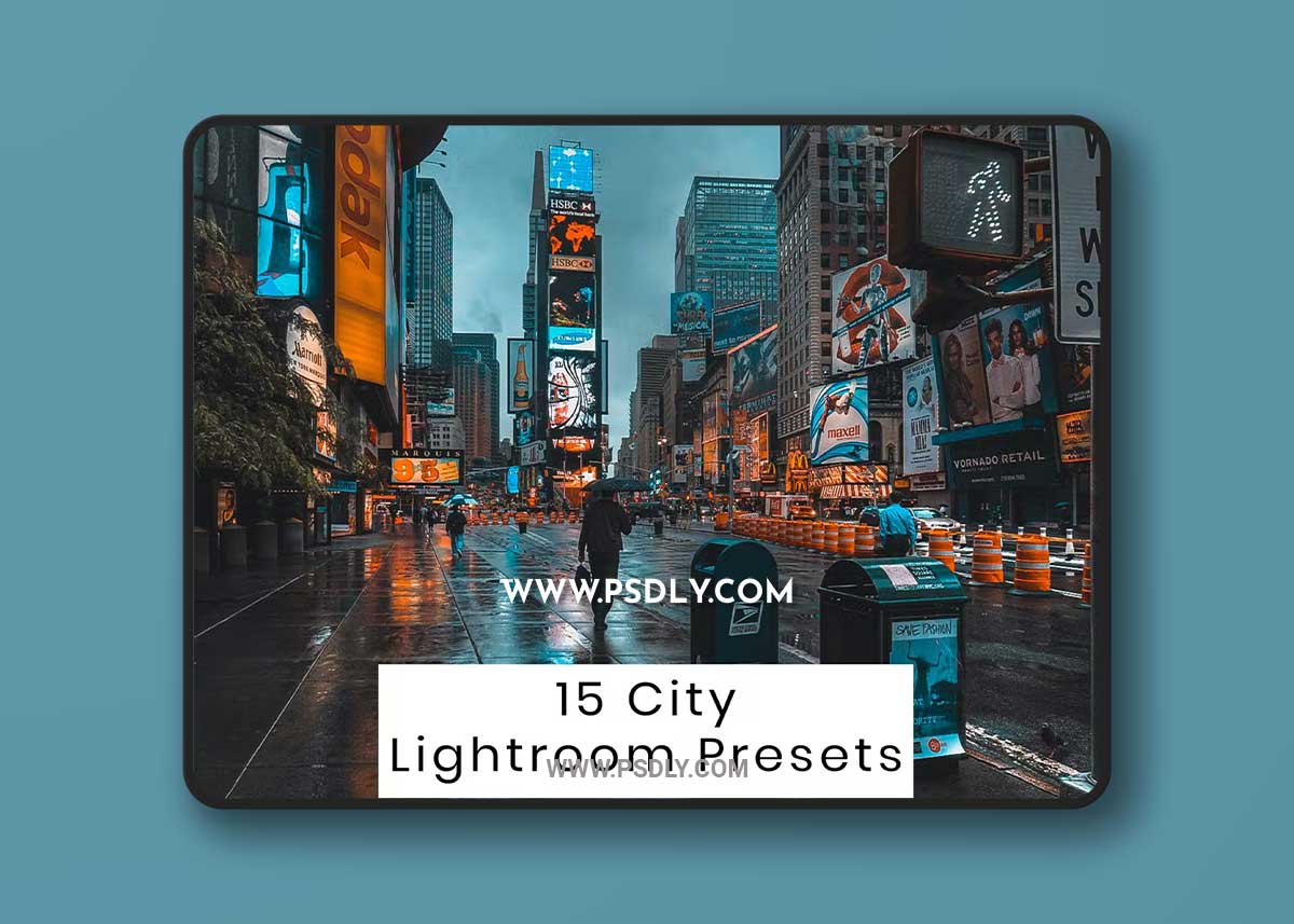 15 City Lightroom Presets EQWAN7F