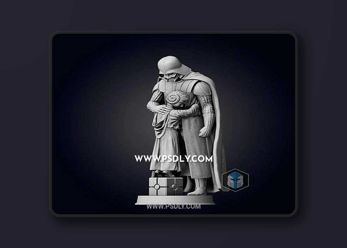 3D Print Models Darth Vader Figurine - Fatherhood