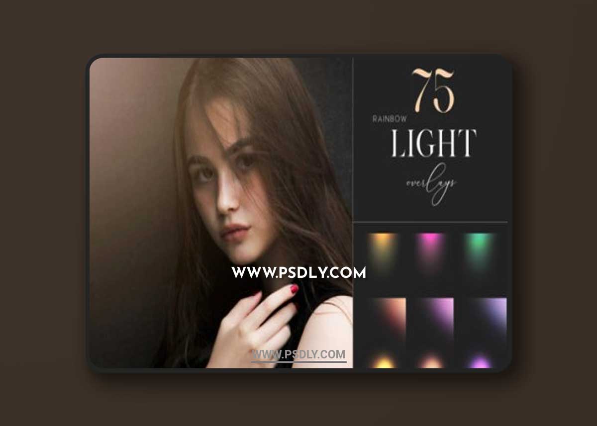 75 Sun Flare Overlay, Light Effects