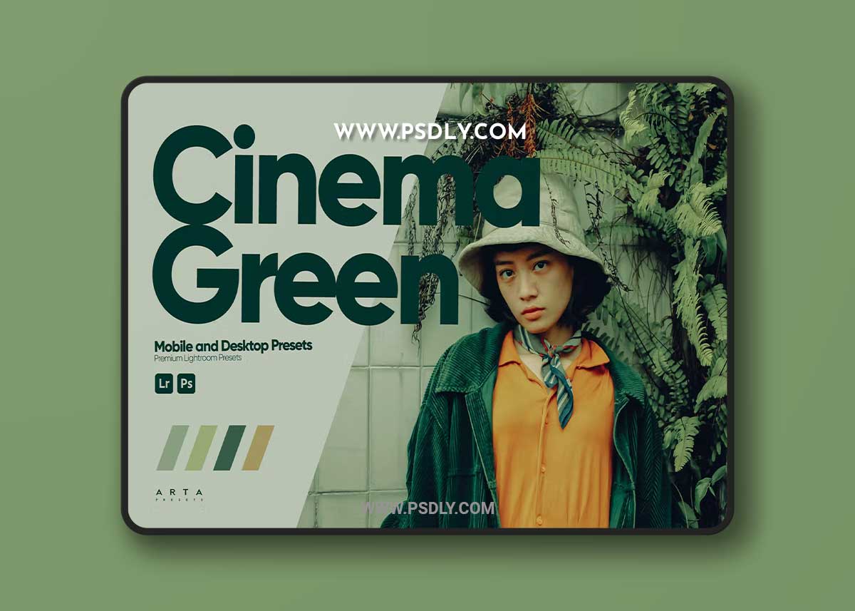 ARTA - Cinema Green Presets for Lightroom
