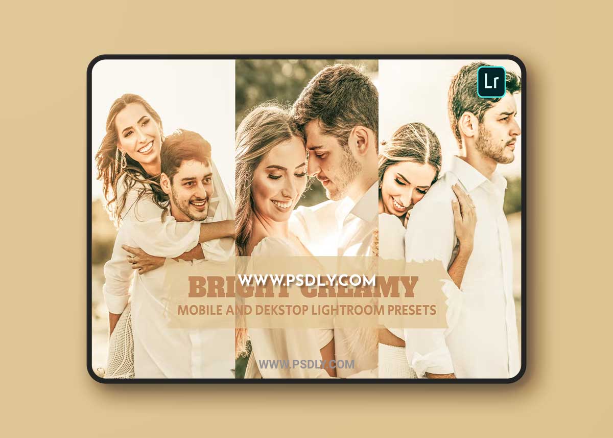 Bright Creamy Lightroom Presets Dekstop and Mobile