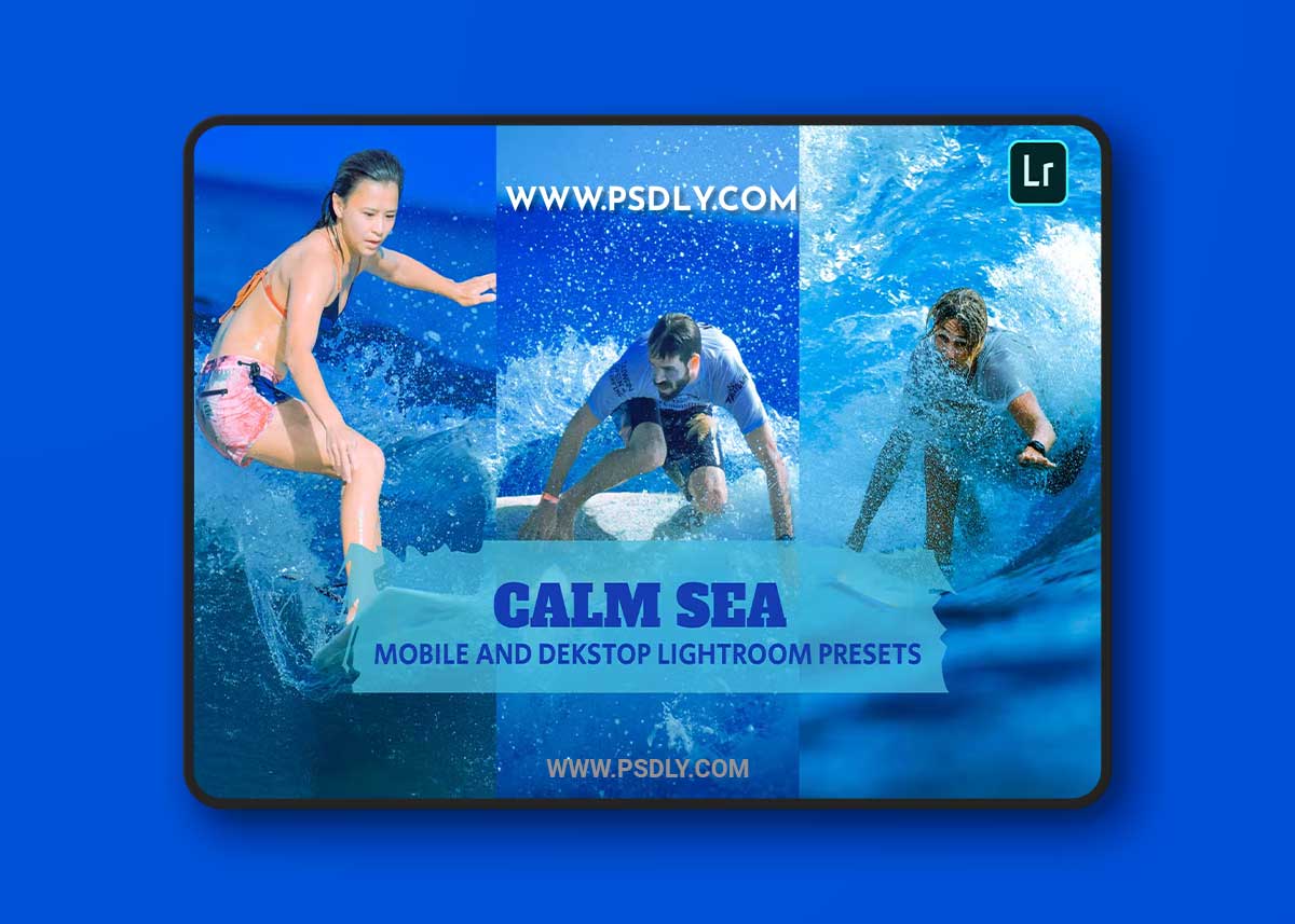 Calm Sea Lightroom Presets Dekstop and Mobile