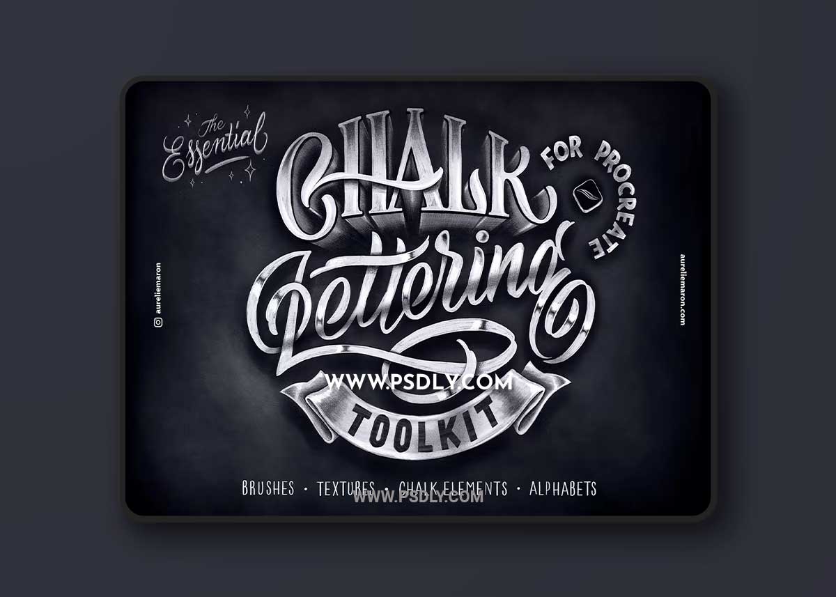 Chalk Lettering Toolkit 25J3JBU