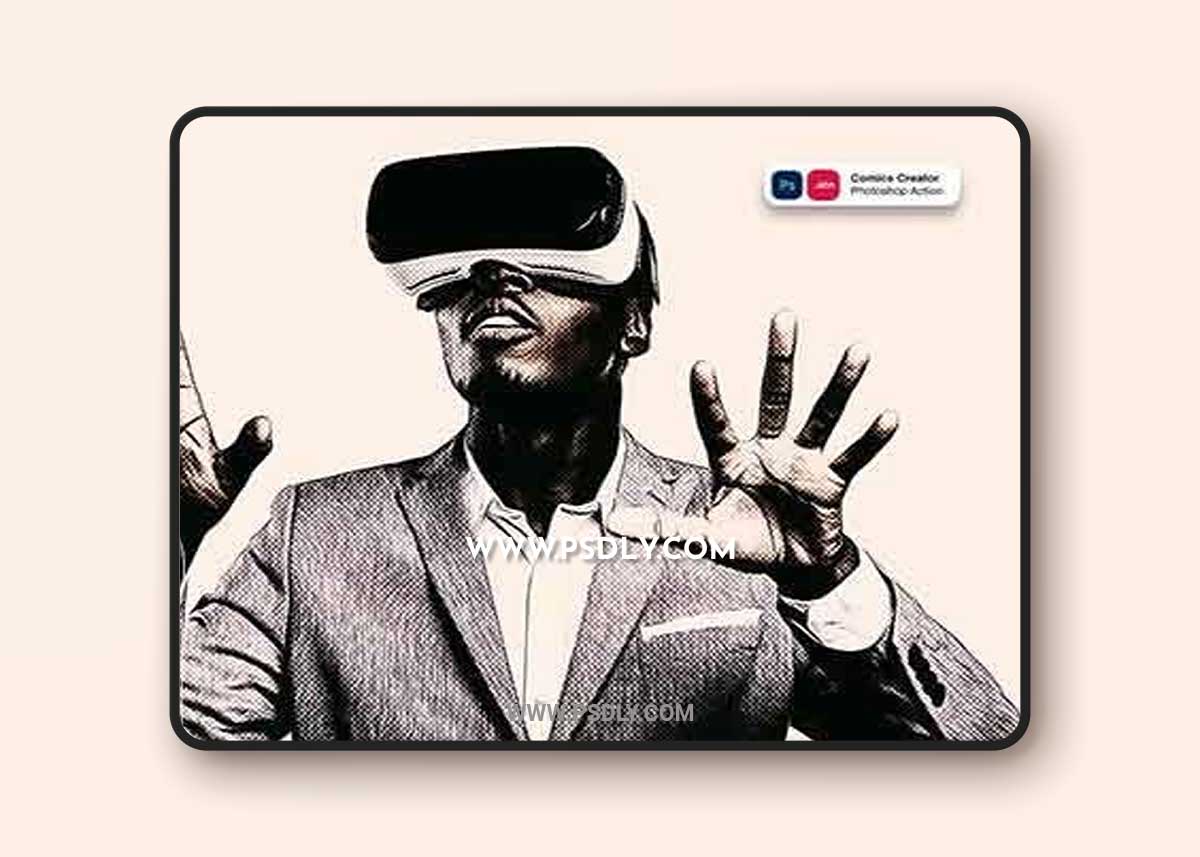 Comics Creator Photoshop Action TPNJEDC