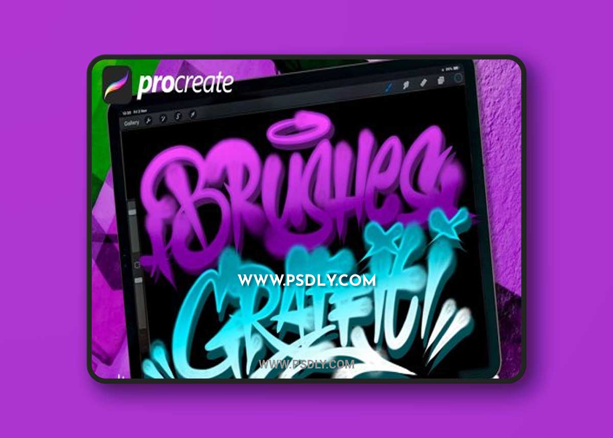 CreativeMarket - GRAFFITI BRUSHES #2 6637075