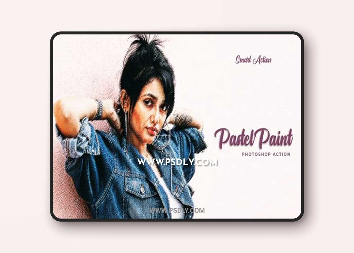 CreativeMarket - Pastel Paint - Photoshop Action 7111310