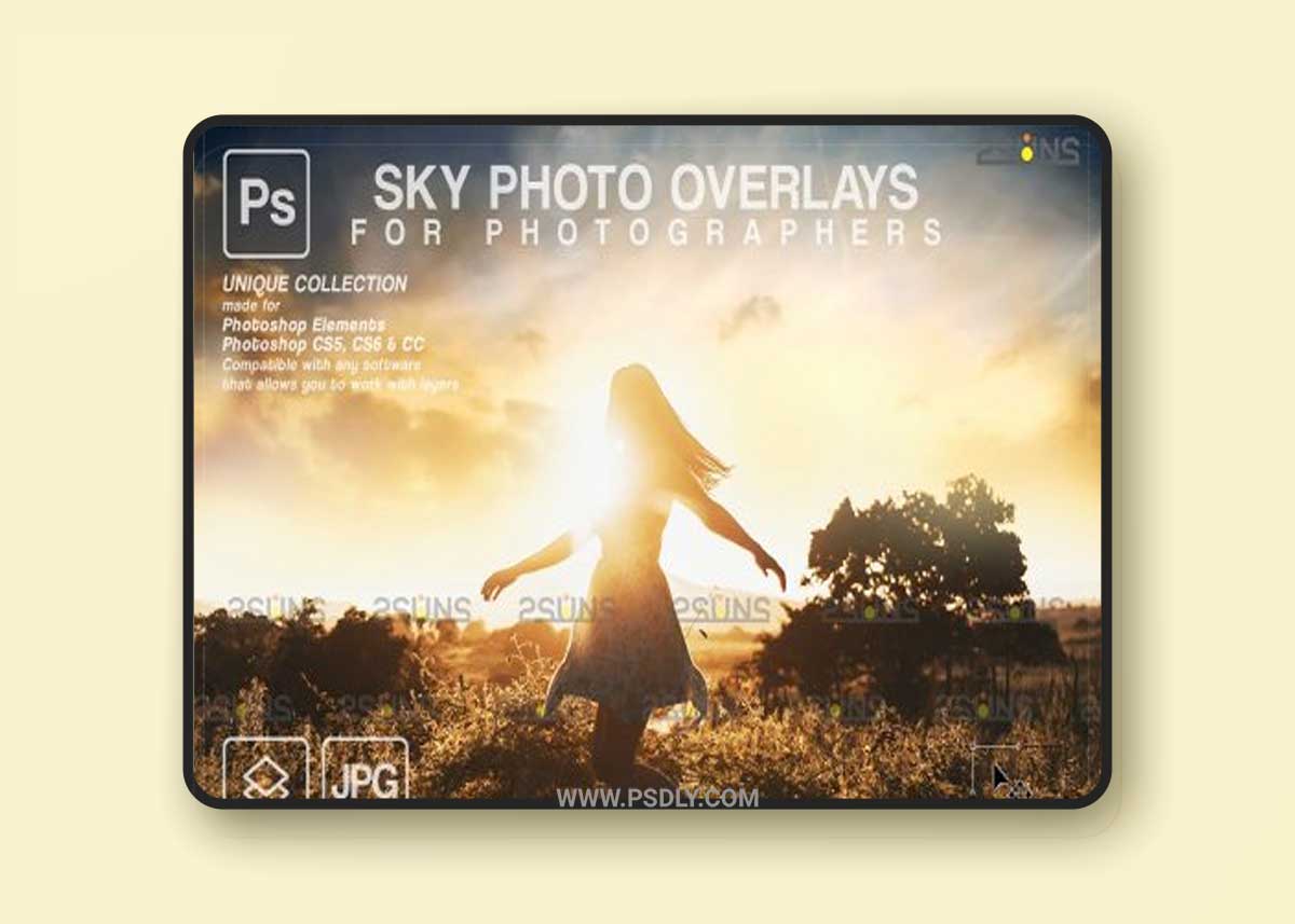 CreativeMarket - Sky Photo overlays 6963747