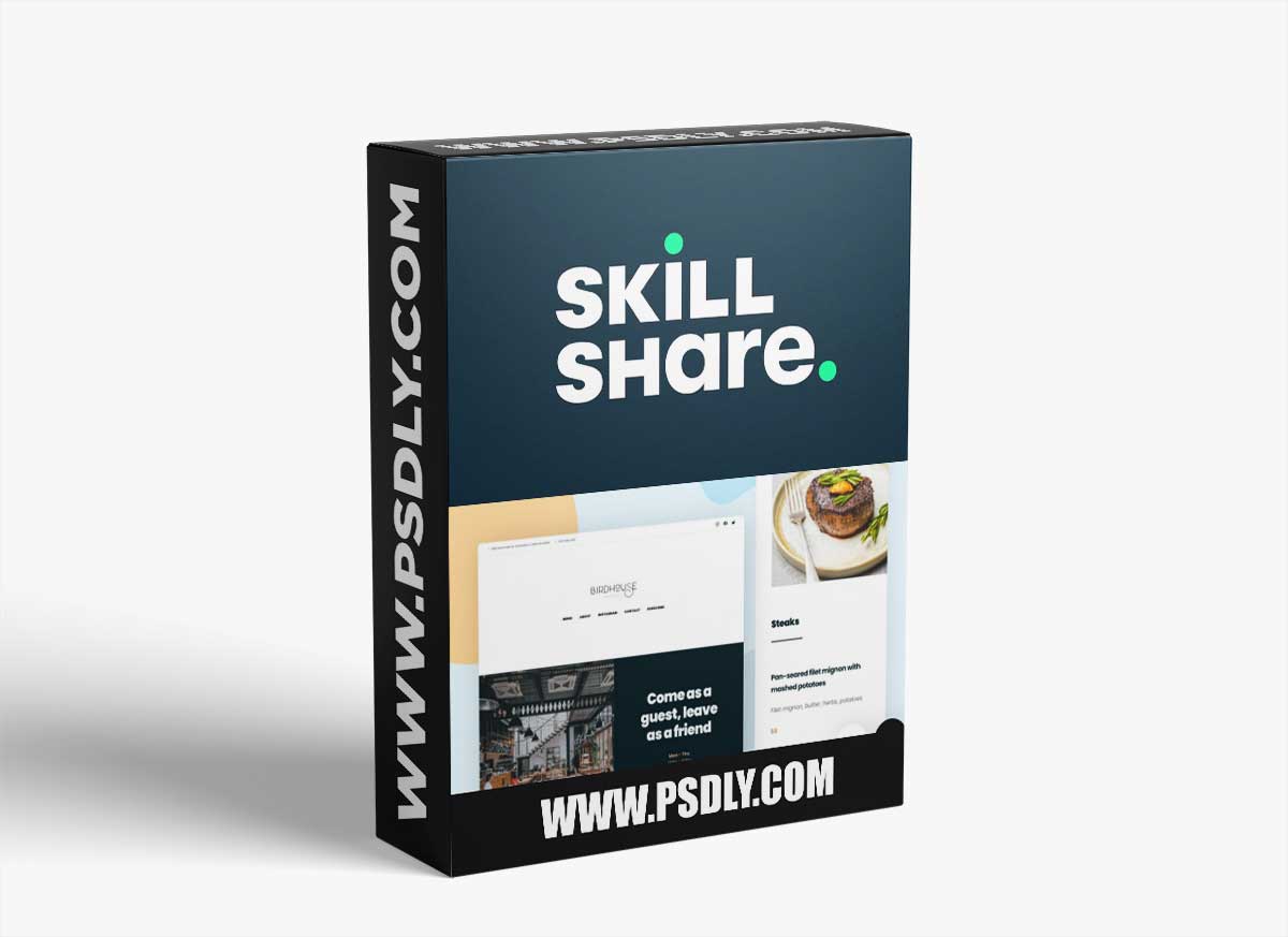 Design with Figma: One-Page Restaurant Website