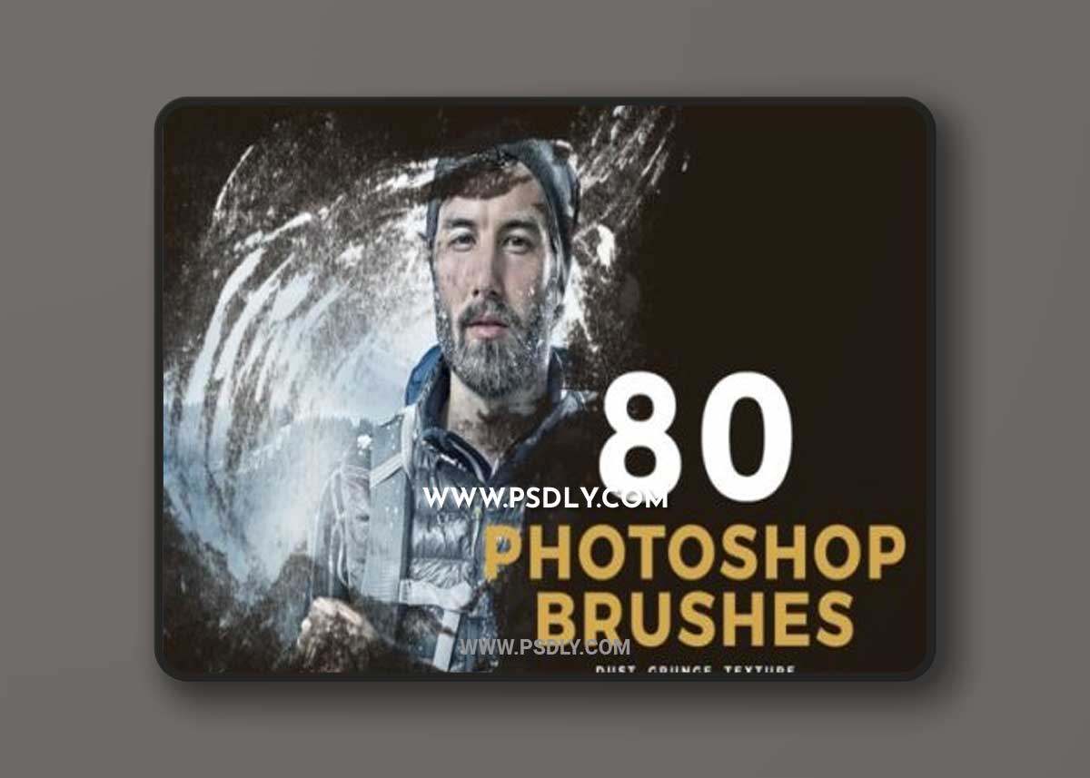 Dust, Grunge, Texture Photoshop Brushes