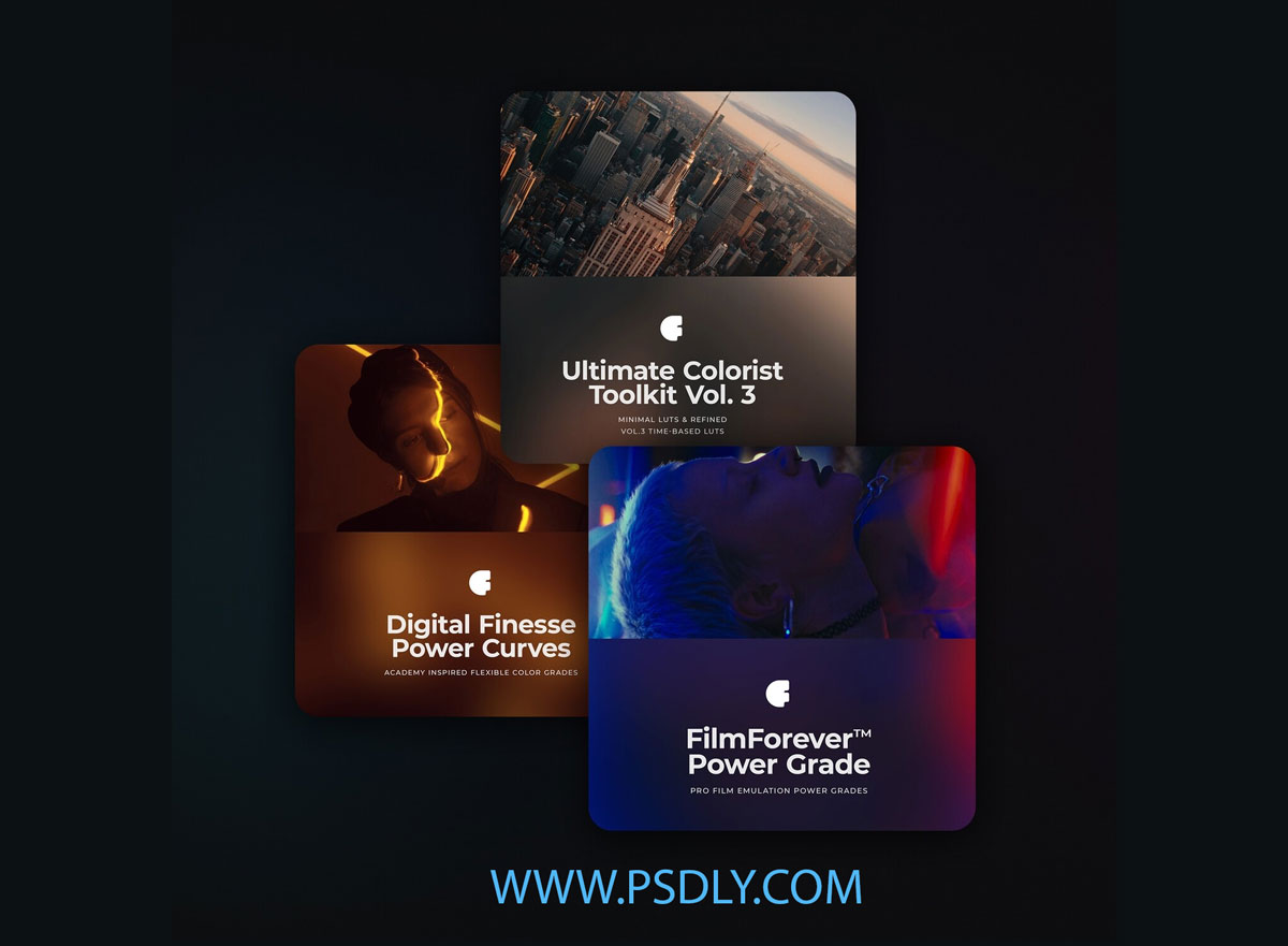 FilmForever Vol. 2, Colorist Toolkit, Vol. 3 (2022) &, Power Curves