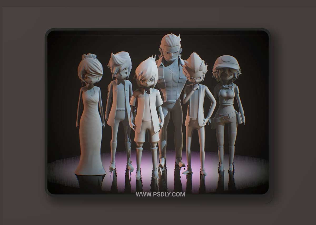 Final Fantasy XV Pocket Edition Collection 3D Printable