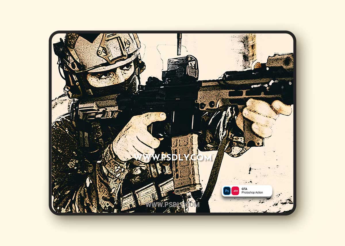 GTA Photoshop Action 5MKQLEX