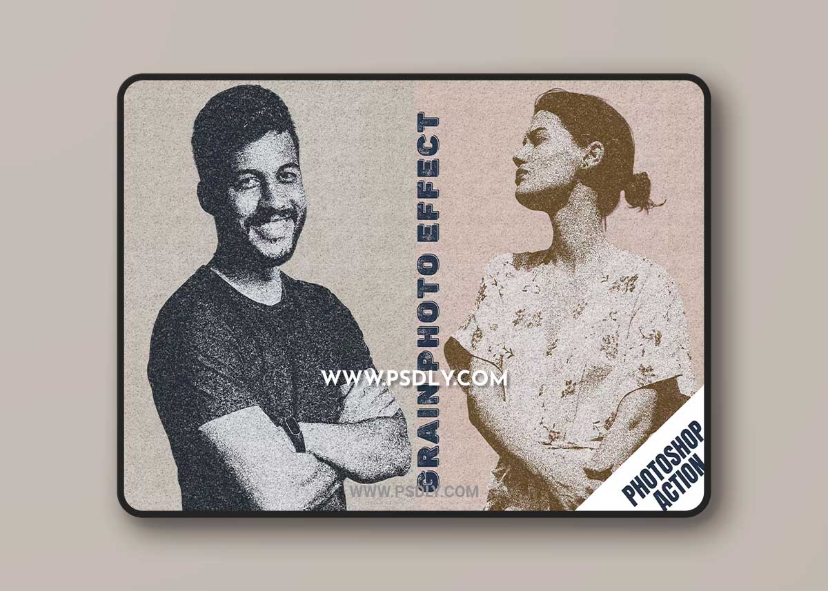 Grain Photo Photoshop Action VRZKKBQ