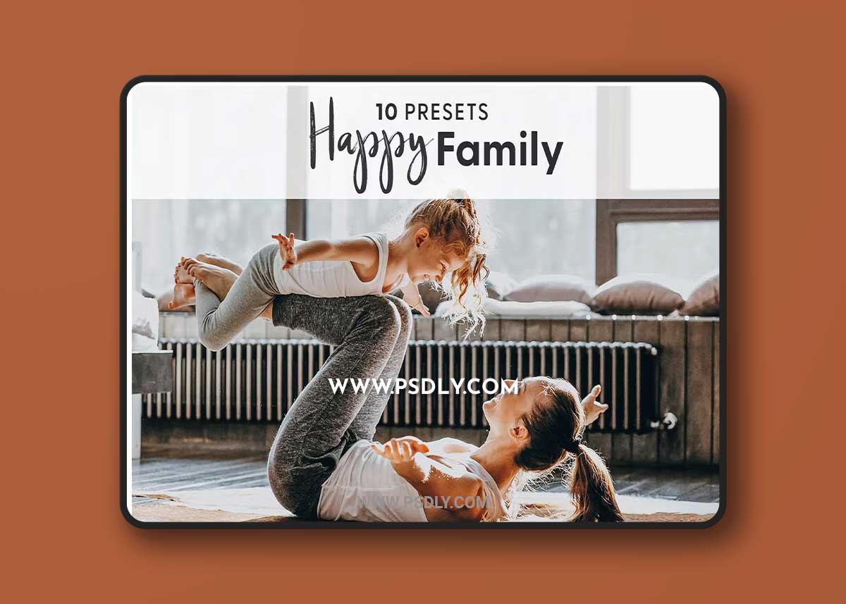 Happy Family - Actions and Presets